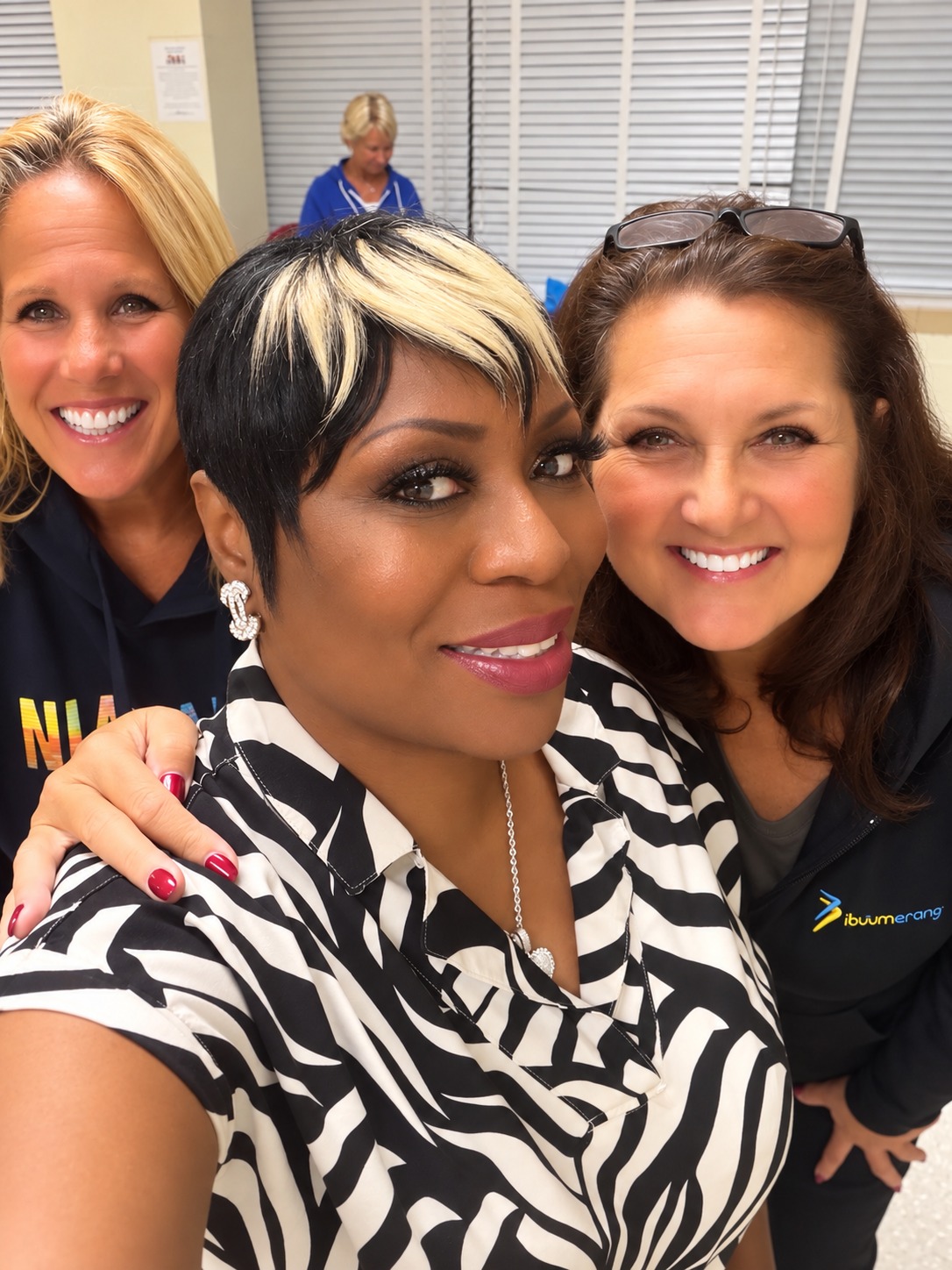 Dr. Stephanie Poplar speaks in Essex, Maryland